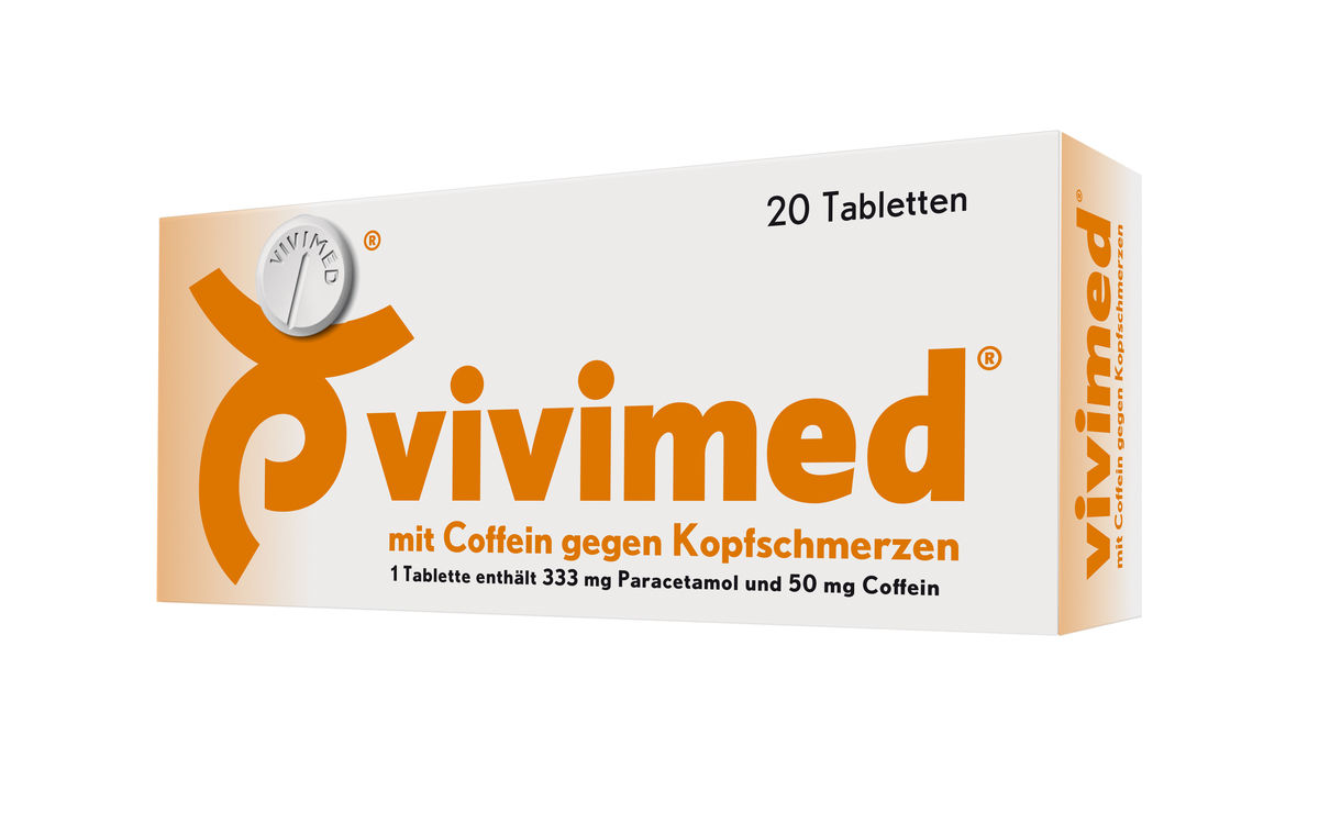 VIVIMED mit Coffein gegen Kopfschmerzen Tabletten