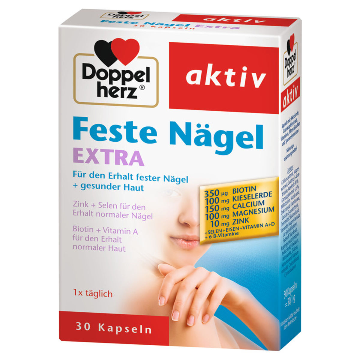 DOPPELHERZ Feste N�gel Extra Kapseln