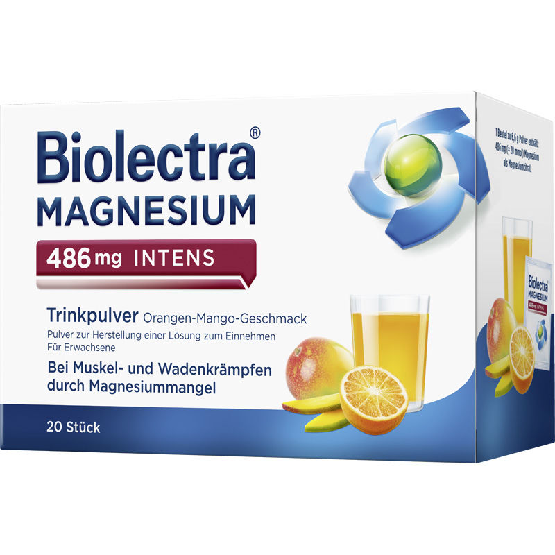 BIOLECTRA Magnesium 486 mg intens Trinkp.Ora.-Mang