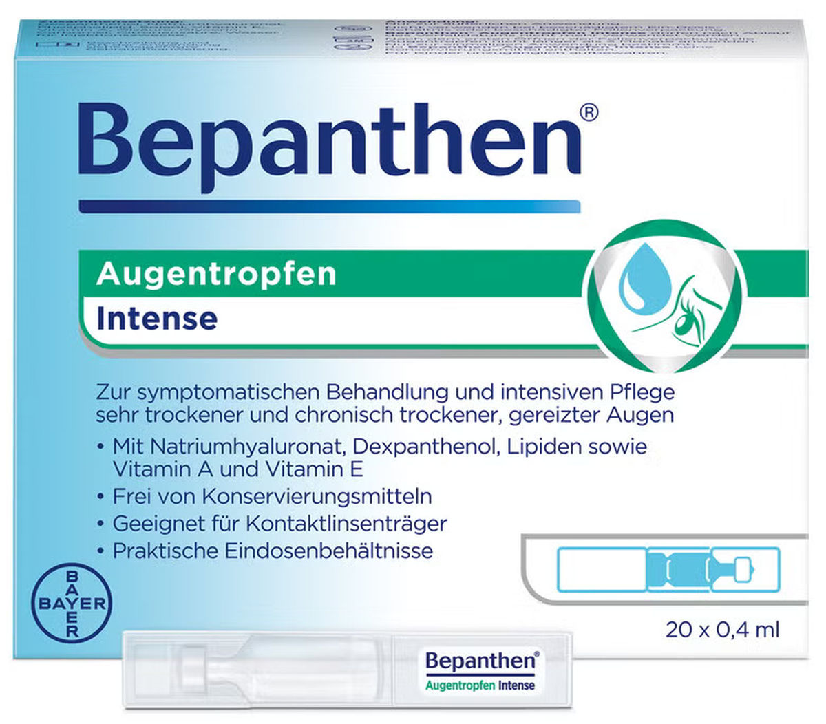 BEPANTHEN Augentropfen Intense EDO