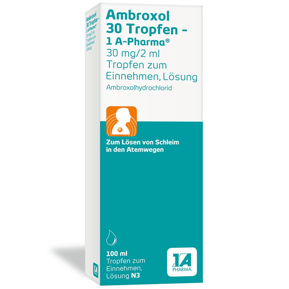 AMBROXOL 30 Tropfen-1A Pharma