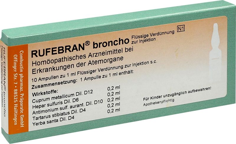 RUFEBRAN broncho Ampullen