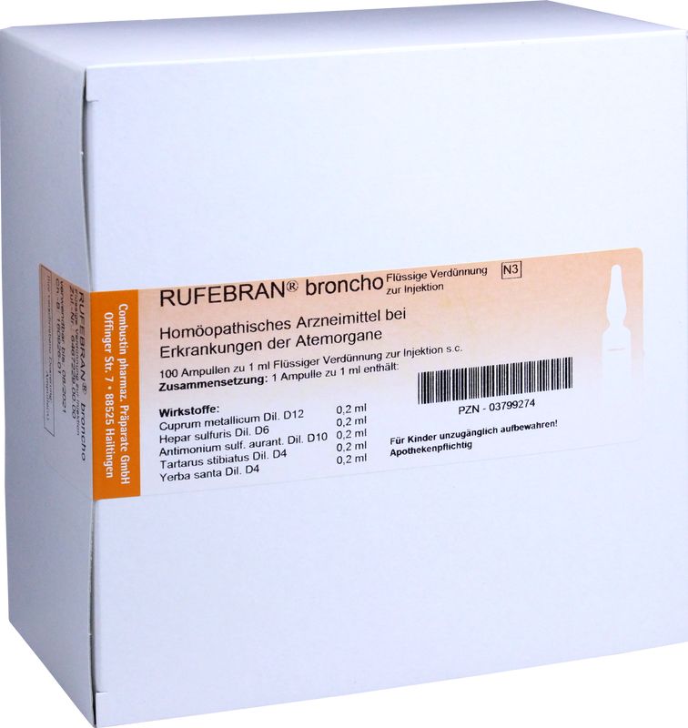 RUFEBRAN broncho Ampullen