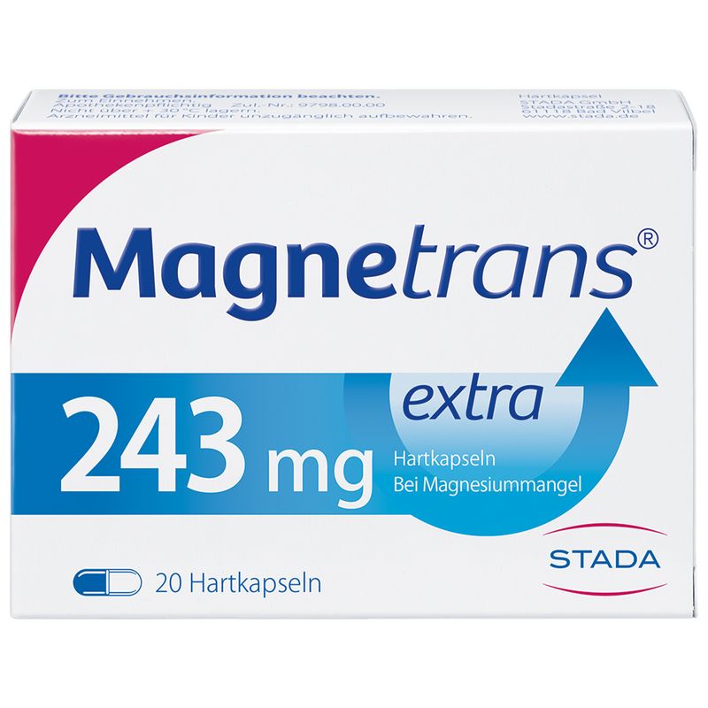 MAGNETRANS extra 243 mg Hartkapseln