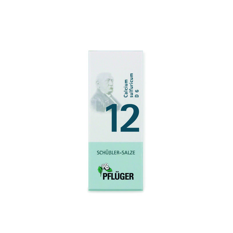 BIOCHEMIE Pflger 12 Calcium sulfuricum D 6 Tabl.
