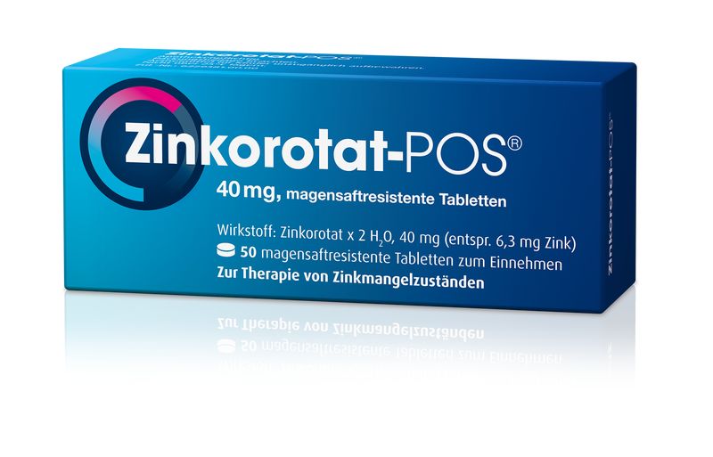 ZINKOROTAT POS magensaftresistente Tabletten