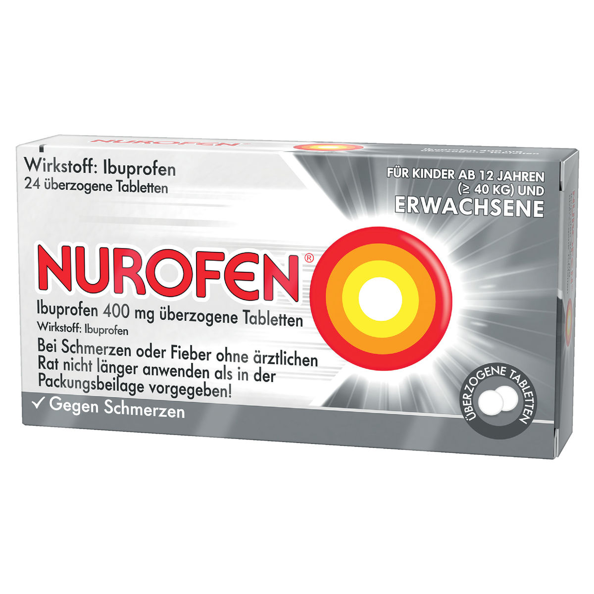 NUROFEN Ibuprofen 400 mg berzogene Tabletten