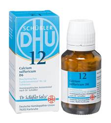BIOCHEMIE DHU 12 Calcium sulfuricum D 12 Tabletten