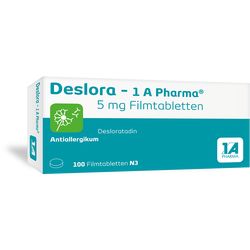DESLORA-1A Pharma 5 mg Filmtabletten