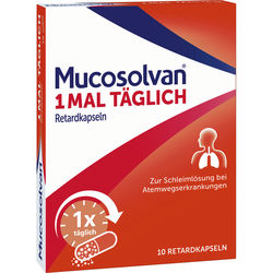 MUCOSOLVAN 1mal tglich Retardkapseln