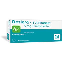 DESLORA-1A Pharma 5 mg Filmtabletten