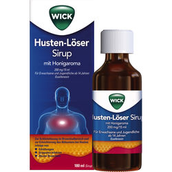 WICK Husten-Lser Sirup mit Honigaroma 200mg/15ml
