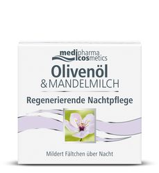OLIVEN-MANDELMILCH regenerierende Nachtpflege