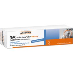 NAC-ratiopharm akut 600 mg Hustenl�ser Brausetabl.