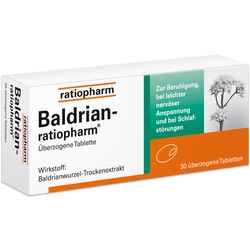 BALDRIAN-RATIOPHARM �berzogene Tabletten