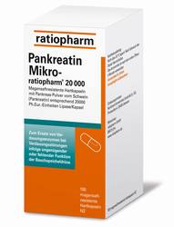 PANKREATIN Mikro-ratio.20.000 magensaftr.Hartkaps.