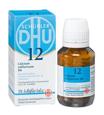 BIOCHEMIE DHU 12 Calcium sulfuricum D 12 Tabletten