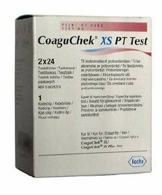 COAGUCHEK XS PT Test