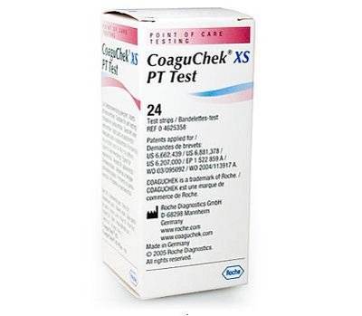 COAGUCHEK XS PT Test