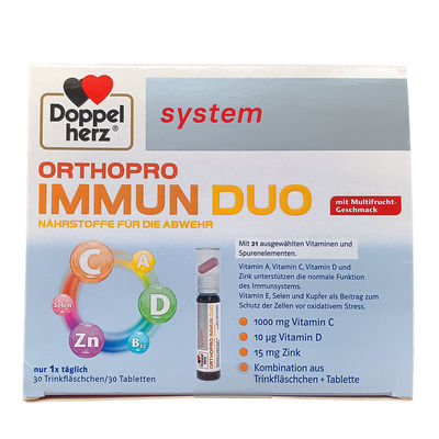 DOPPELHERZ Orthopro Immun Duo system Trinkampullen