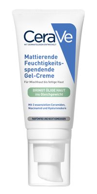 CERAVE feuchtigkeitsspendende Gel-Creme matt