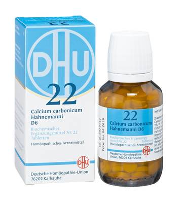 BIOCHEMIE DHU 22 Calcium carbonicum D 12 Tabletten