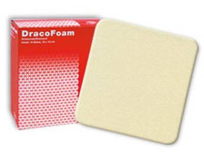 DRACOFOAM Schaumstoff Wundauflage 20x20 cm