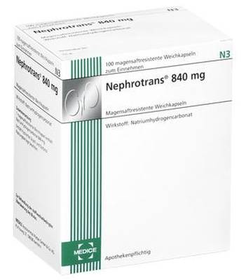 NEPHROTRANS 840 mg magensaftresistente Kapseln