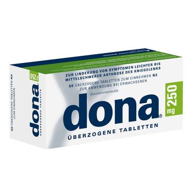 DONA 250 mg berzogene Tabletten