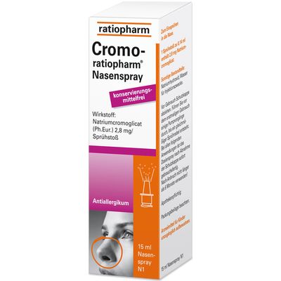 CROMO-RATIOPHARM Nasenspray konservierungsfrei