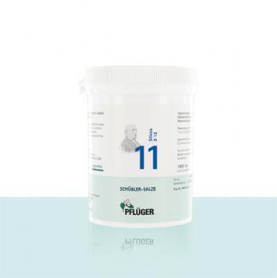 BIOCHEMIE Pflger 11 Silicea D 12 Tabletten