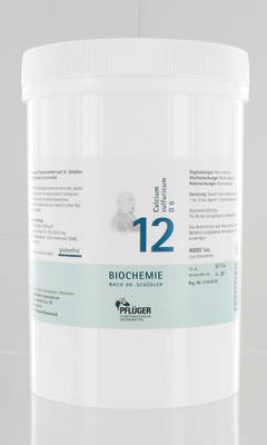 BIOCHEMIE Pflger 12 Calcium sulfuricum D 6 Tabl.