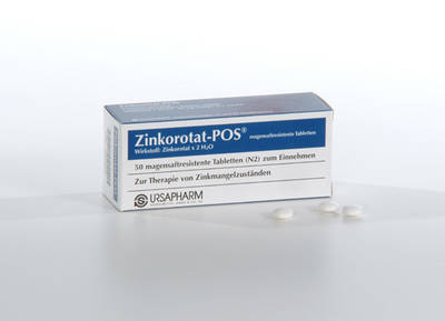 ZINKOROTAT POS magensaftresistente Tabletten