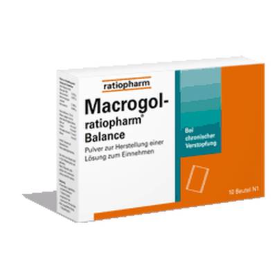 MACROGOL-ratiopharm Balance Plv.z.H.e.L.z.Einn.