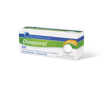 MAGNESIUM DIASPORAL 100 Lutschtabletten